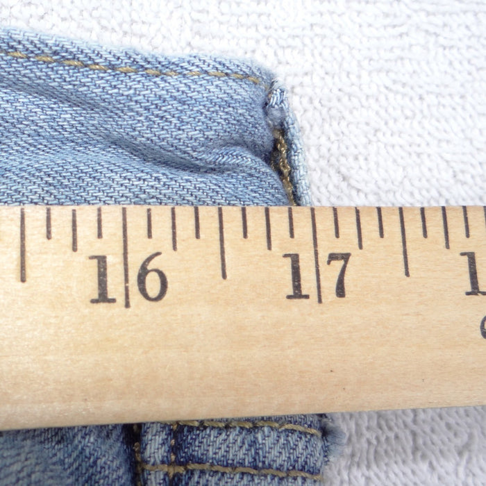Eddie Bauer Womens P8 Light Wash Flannel Lined Boyfriend Relaxed Jeans6