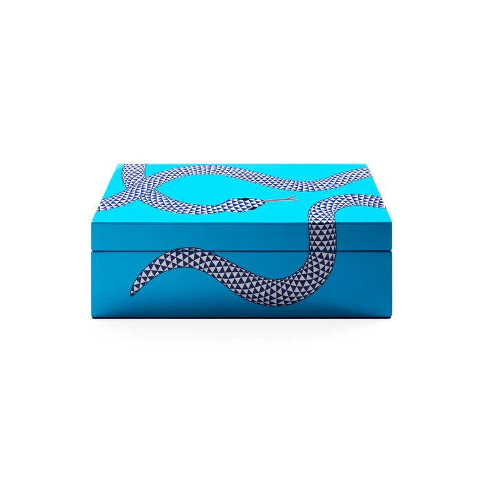 EDEN LACQUER BOX BLUE SMALL