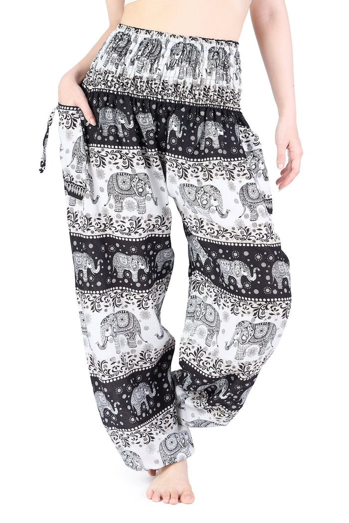 Elephant Forest Harem Pants - Lannaclothesdesign Shop