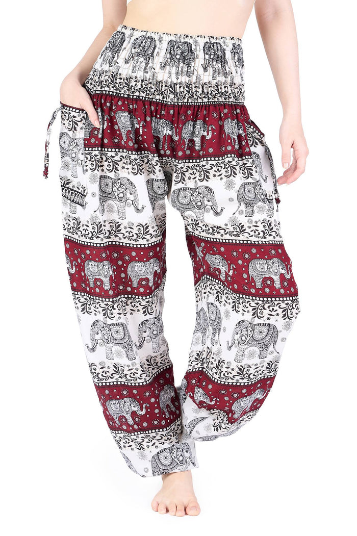 Elephant Forest Harem Pants - Lannaclothesdesign Shop