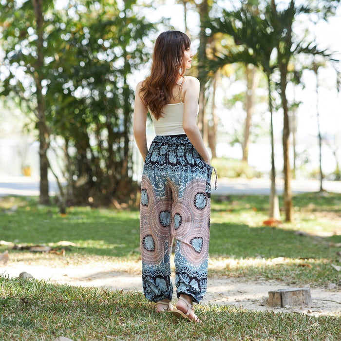 Elephant Rose Harem pants - Lannaclothesdesign Shop