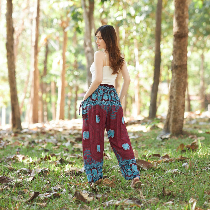 Elephant Rose Harem pants - Lannaclothesdesign Shop