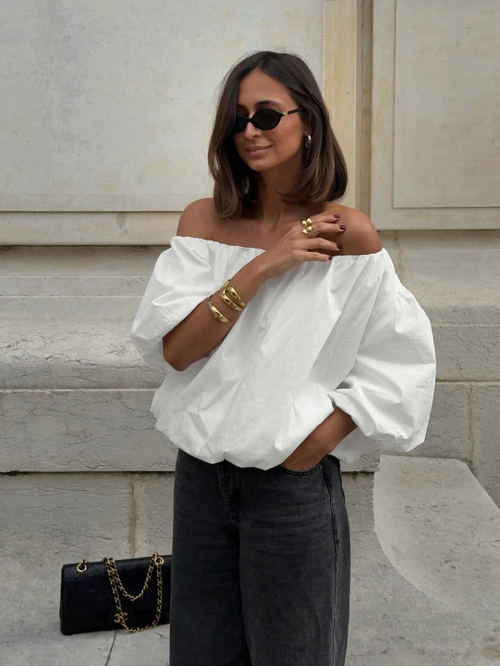 Elvane Top - White