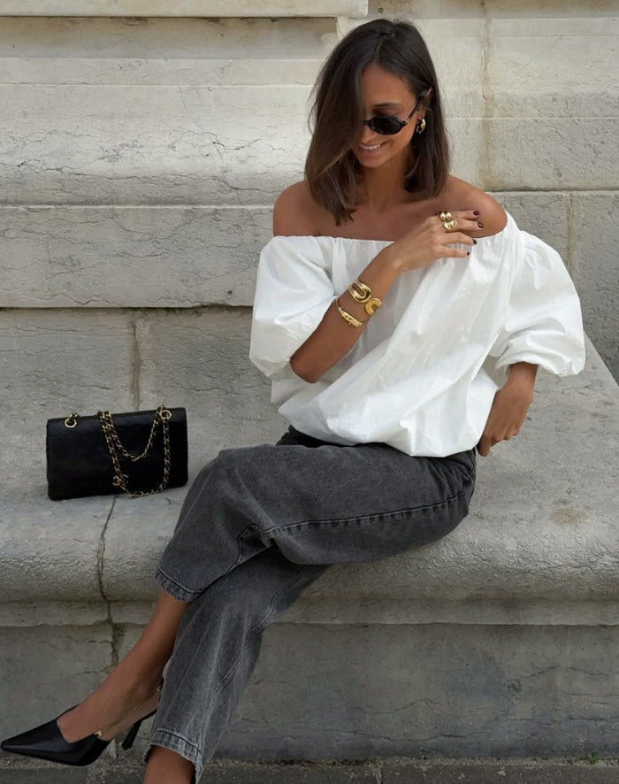 Elvane Top - White
