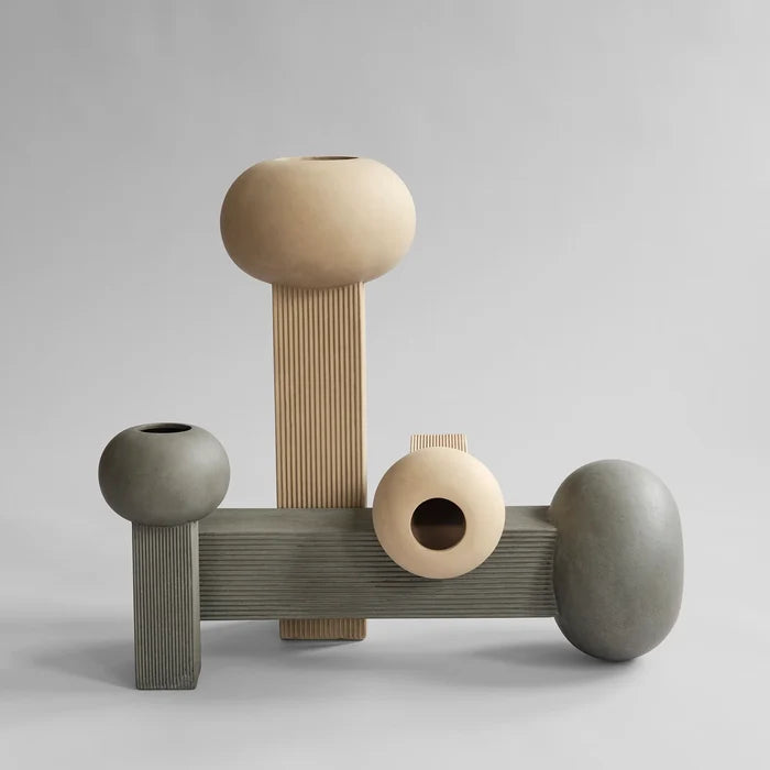 EMPIRE VASE, MINI - SAND