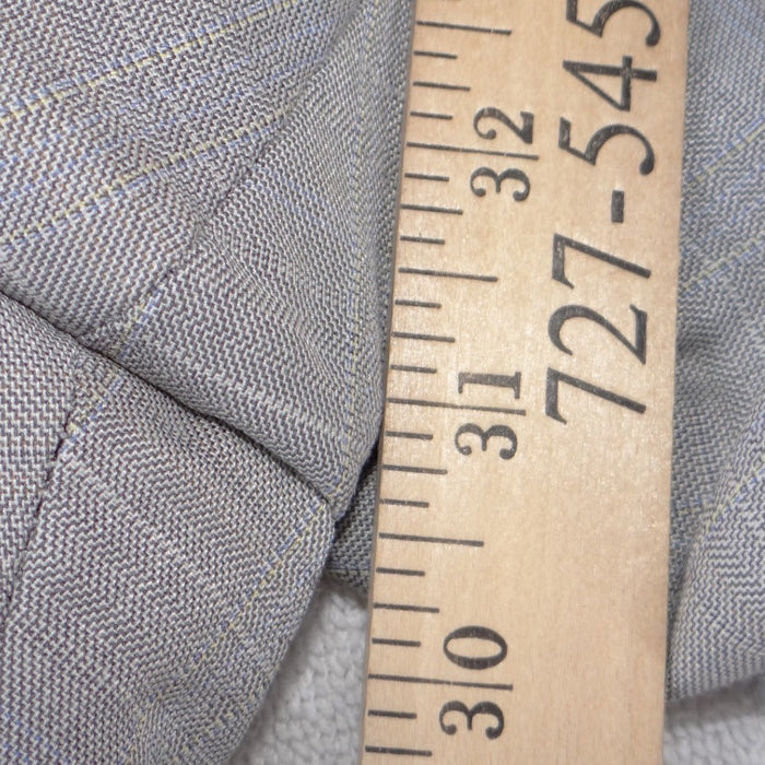 Evan Picone Grey Plaid Dress Pants Womens 18 Straight Leg Professional Workwear3