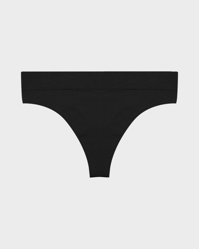 Everyday Comfort Seamless Low-Rise Thong (3 Pack)