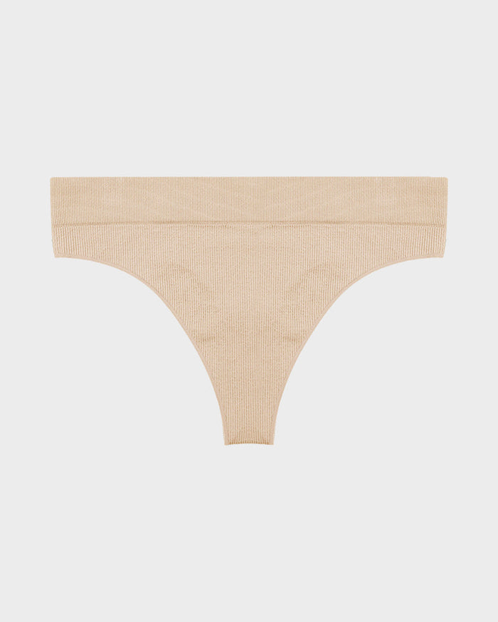 Everyday Comfort Seamless Low-Rise Thong (3 Pack)
