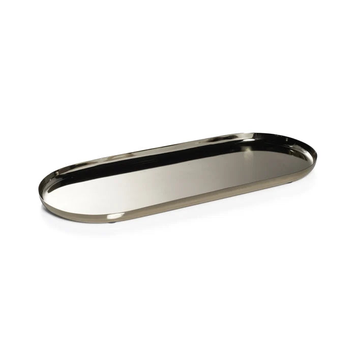 EXTRA LARGE-PARK LANE VERSATILE OVAL TRAY-GOLD