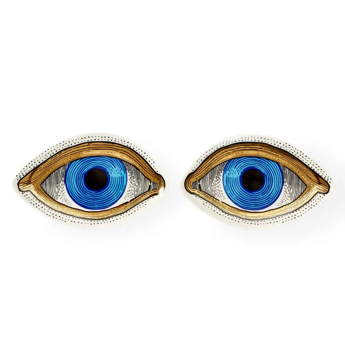 EYE TRINKET TRAYS, SET OF 2