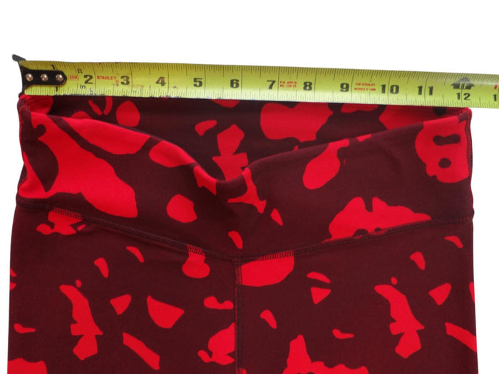 Fabletics Red Patterned Leggings   Stylish & Comfortable1