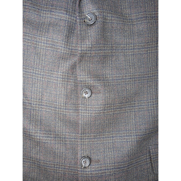 Famous Brands SK Wool Plaid Blazer Jacket Blazer7