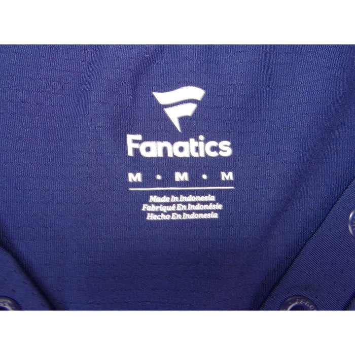 Fanatics New England Patriots Womens M Rhinestone Logo Jersey Shirt White Navy2