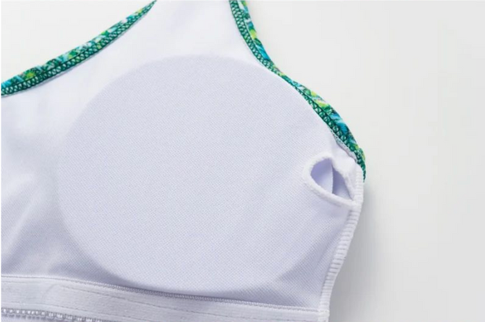 Fern Swimsuit With Belt  - Green