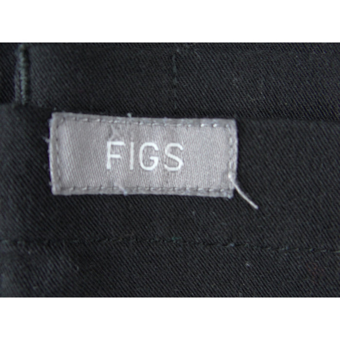 FIGS Technical Collection Black V Neck Short Sleeve Scrub Top Womens Large3
