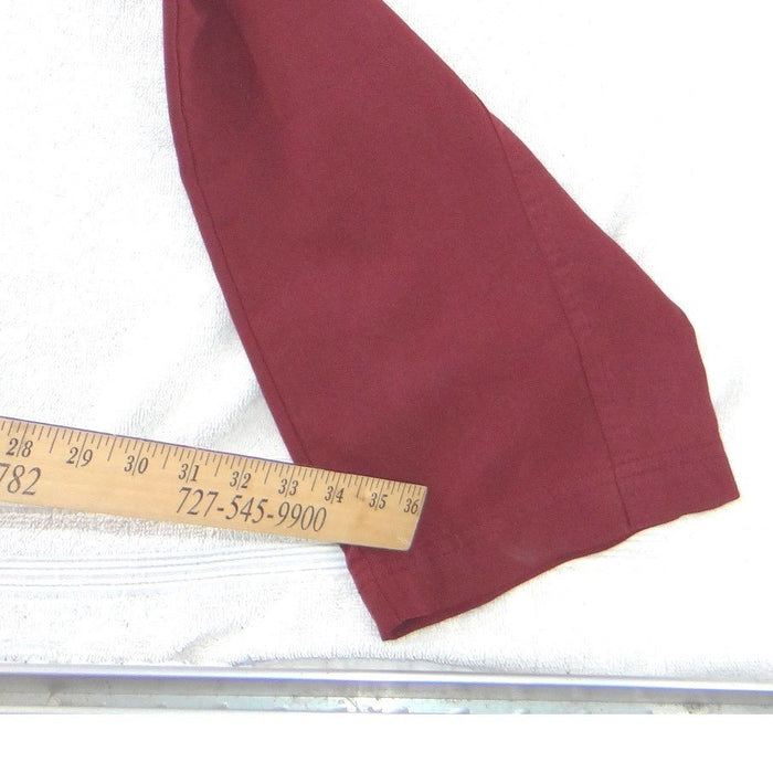 FIGS Technical Collection  Burgundy Cargo Scrub Pants Women XS Straight Leg4