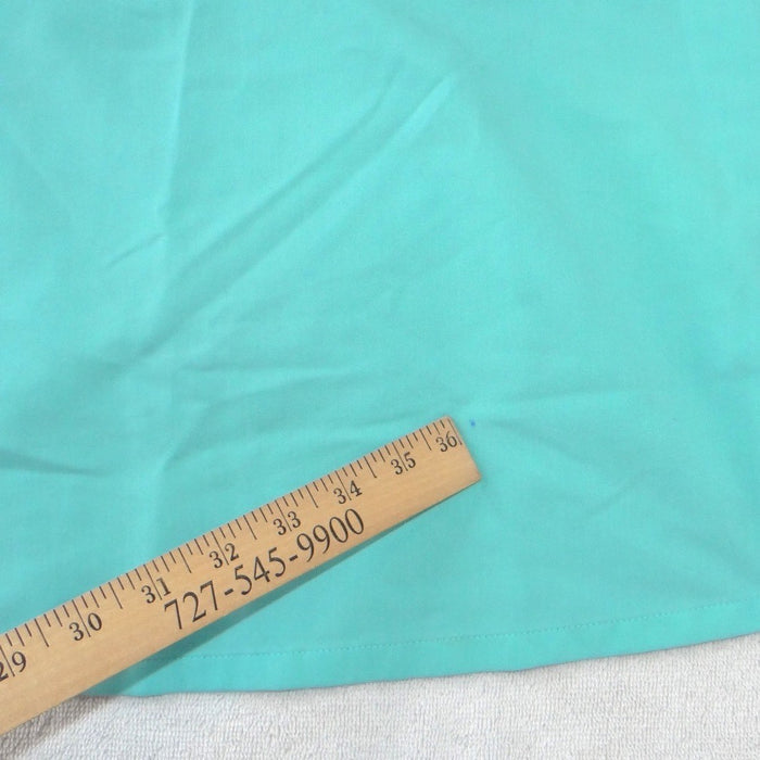 FIGS Technical Collection Women XS V Neck Scrub Top Seafoam Green Short Sleeve4