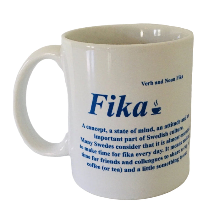 Fika Definition coffee mug