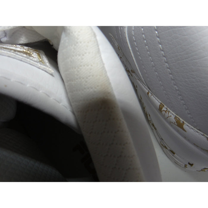 Fila Mens Vulc 13 Mid Plus White Gold Marble Sneakers 1CM00545 141 Mens 116