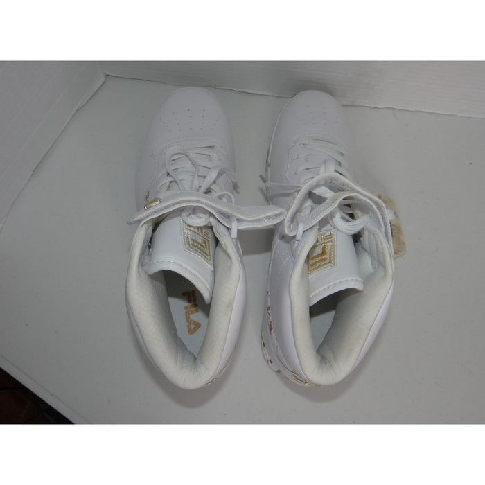 Fila Mens Vulc 13 Mid Plus White Gold Marble Sneakers 1CM00545 141 Mens 117