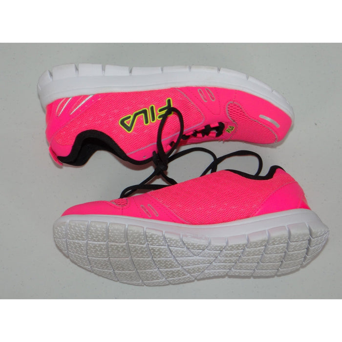Fila Womens Neon Pink Athletic Running Shoes Sneakers 5SR20349 666 Size 9.51
