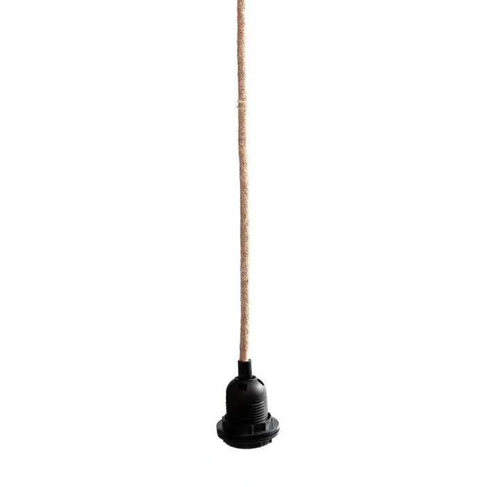 FITTING LAMPS CEILING - NATURAL BLACK - 1 FITTING