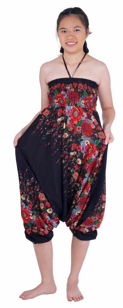 Floral Harem Pants - Lannaclothesdesign Shop