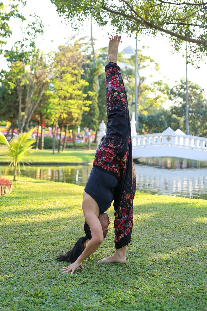 Floral Harem Pants - Lannaclothesdesign Shop