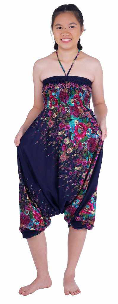 Floral Harem Pants - Lannaclothesdesign Shop