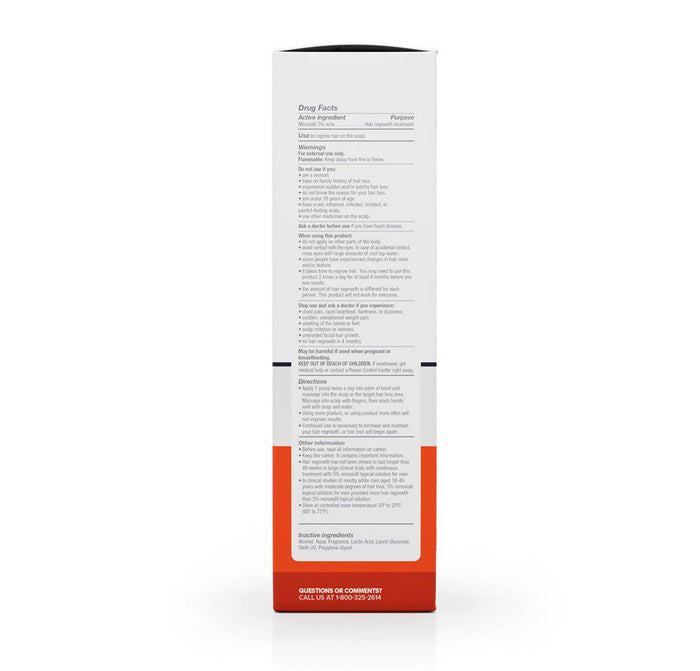FOLIGAIN® Minoxidil 5% Hair Regrowth Foam For Men 6 Month Supply