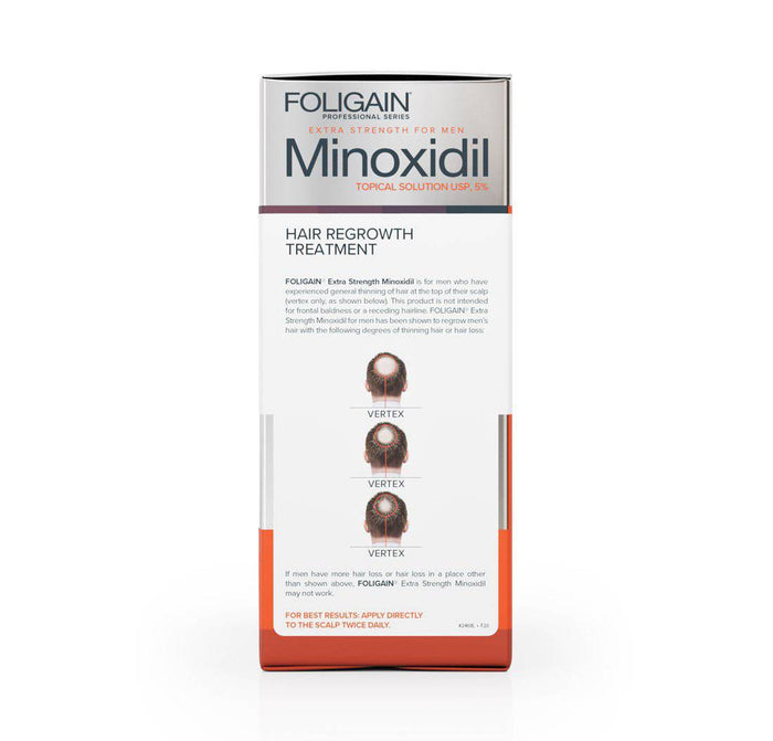 FOLIGAIN® Minoxidil 5% Hair Regrowth Treatment For Men 12 Month Supply