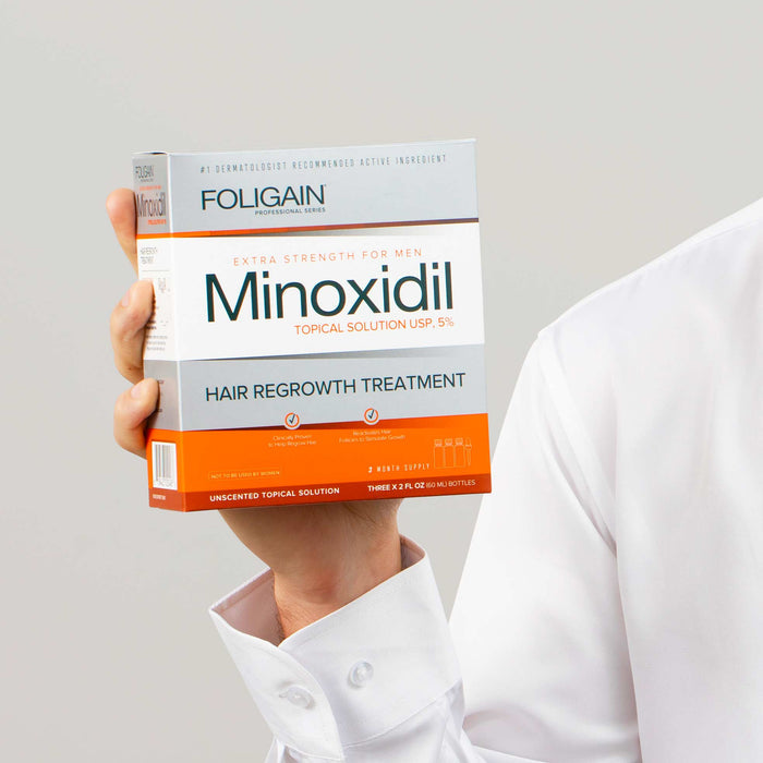 FOLIGAIN® Minoxidil 5% Hair Regrowth Treatment For Men 6 Month Supply