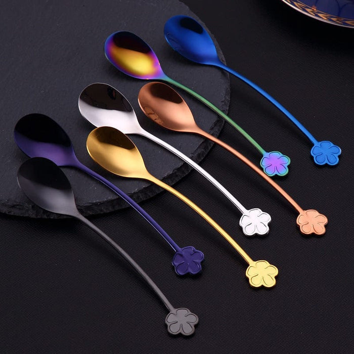 Gadget Gerbil Four Leaf Clover Mixing Spoon