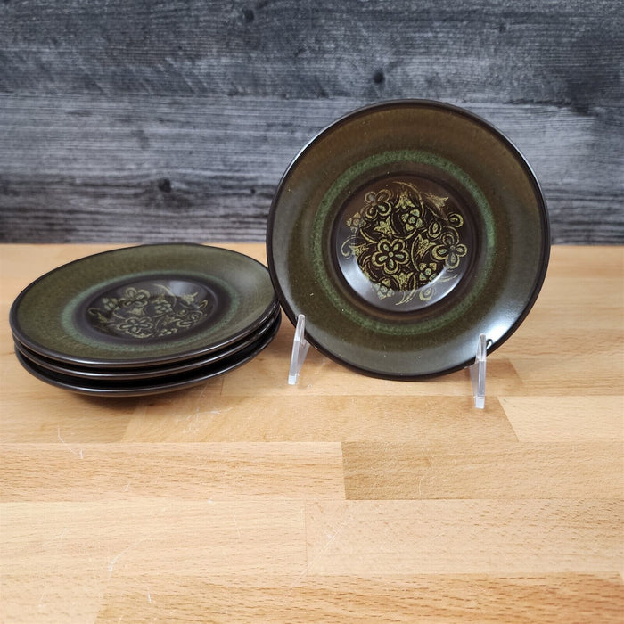 Franciscan Madeira Brown Saucer Set of 4 Dinnerware