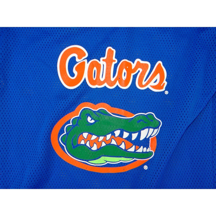 Franklin Florida Gators Mesh Jersey Youth Medium Blue V Neck Short Sleeve Logo2