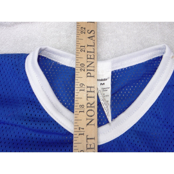 Franklin Florida Gators Mesh Jersey Youth Medium Blue V Neck Short Sleeve Logo4