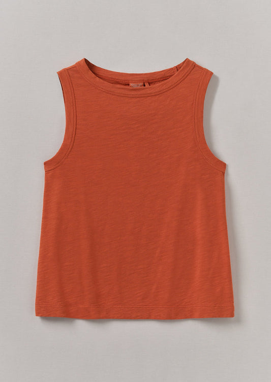 Garment Dyed Cotton Tank Top | Ginger Nut