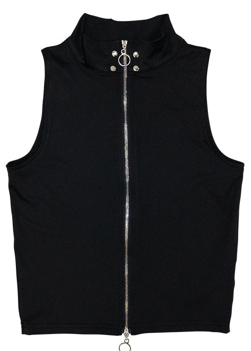 Gedraji Cryptid Corpse Black Sleeveless Vest Top