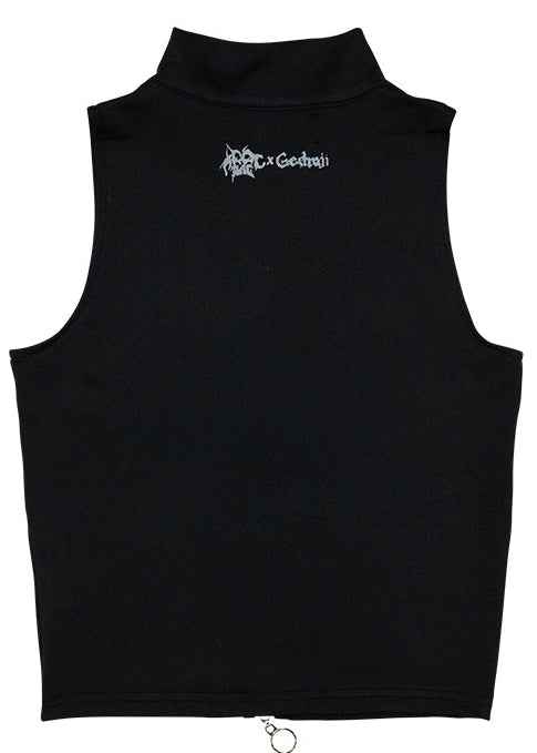Gedraji Cryptid Corpse Black Sleeveless Vest Top
