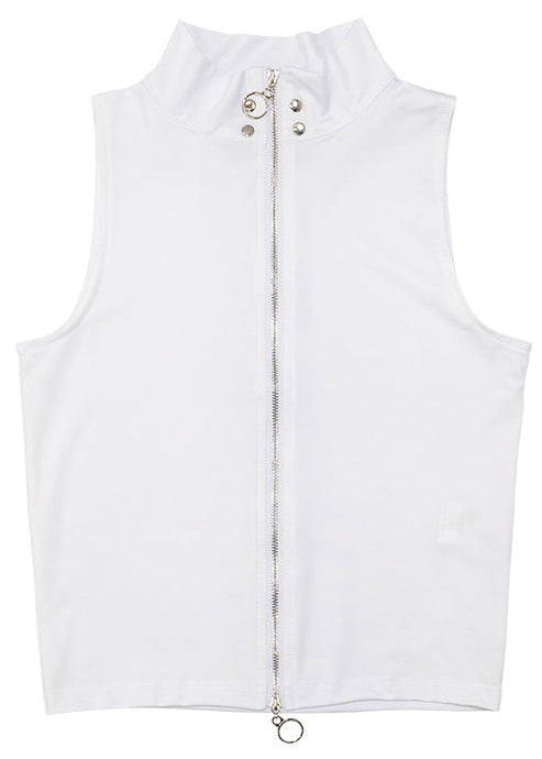Gedraji Cryptid Corpse White Sleeveless Vest Top