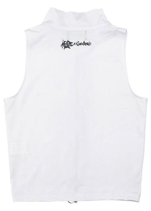 Gedraji Cryptid Corpse White Sleeveless Vest Top