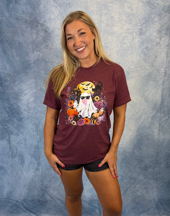 Ghost Blowing Bubble Gum Tee