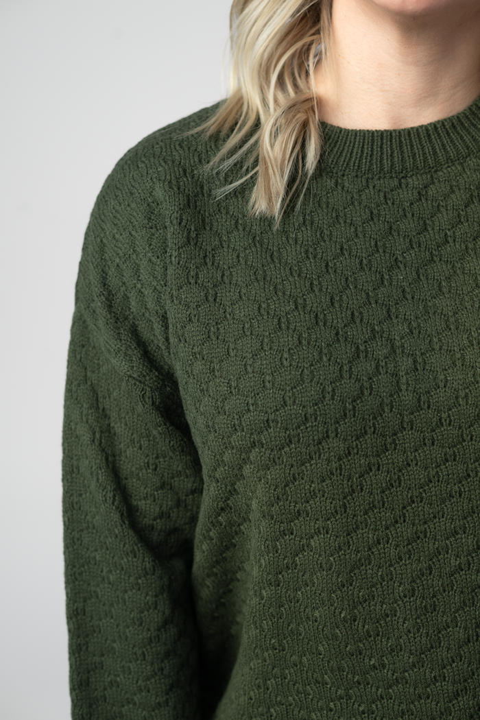 Gianna Pullover Sweater - Olive