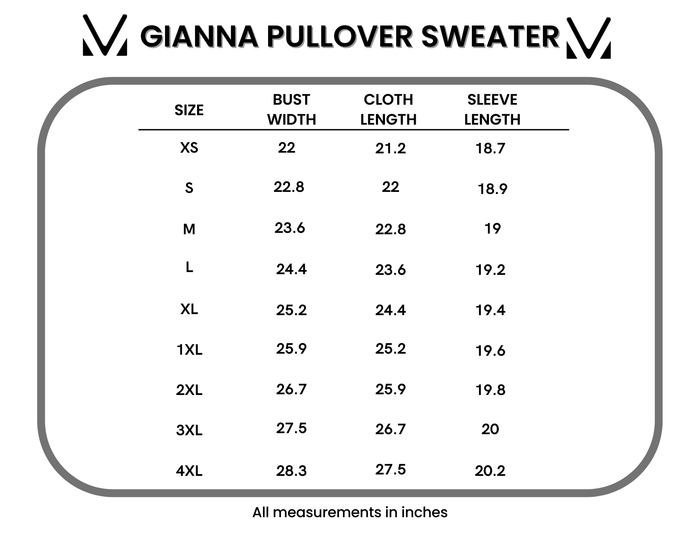 Gianna Pullover Sweater - Slate Blue