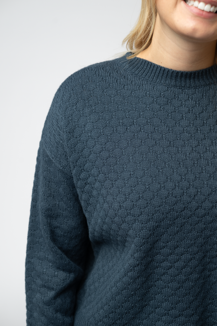 Gianna Pullover Sweater - Teal