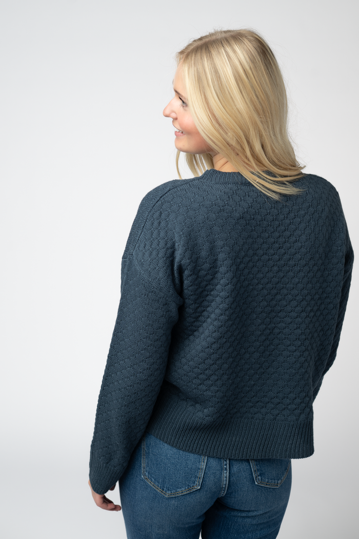 Gianna Pullover Sweater - Teal