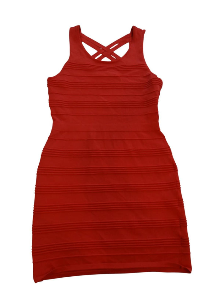 Gianni Bini Strappy Red Dress   Size L0