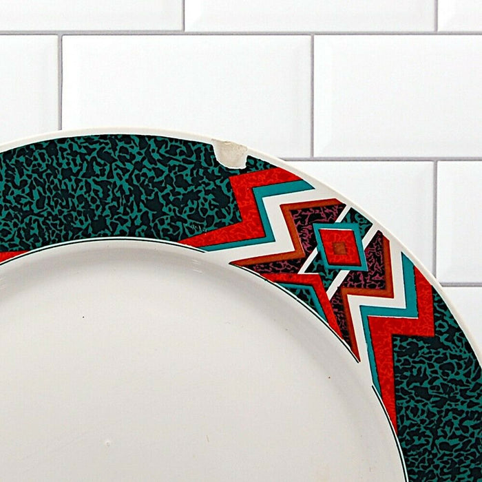Gibson Designs Mojave Set of 7 Dinner Plate Diameter 10 3/4 inch (27cm)