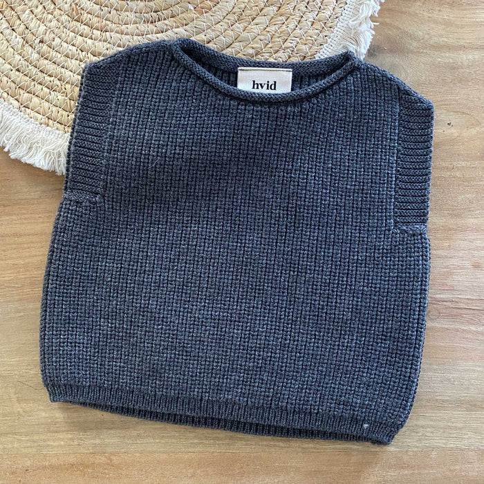 Gilet bébé en laine mérinos Harvey HVID