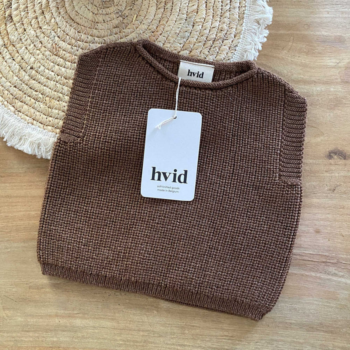 Gilet bébé en laine mérinos Harvey HVID